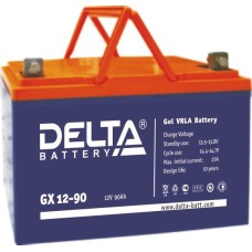 Аккумулятор свинцово-кислотный Delta GX 12-90