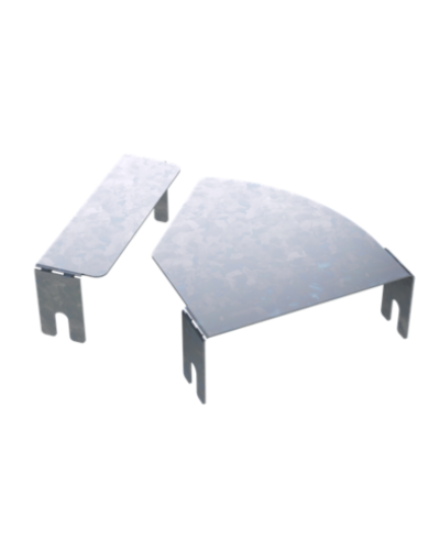 Крышка д/угла гор.изм.CPO 0-44 осн.100 DKC (38010HDZL) в Ижевске Аксессуары для лотков Pintop.ru