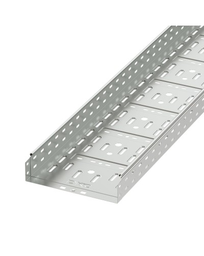 Лоток перфорированный 300х80 L2000, горячеоцинкованный DKC 35315HDZ в Ижевске Кабельные лотки Pintop.ru