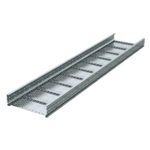 Лоток листовой 200x400, лонжерон 1,5 мм, L 6 м, горячий цинк DKC (USM624HDZ)