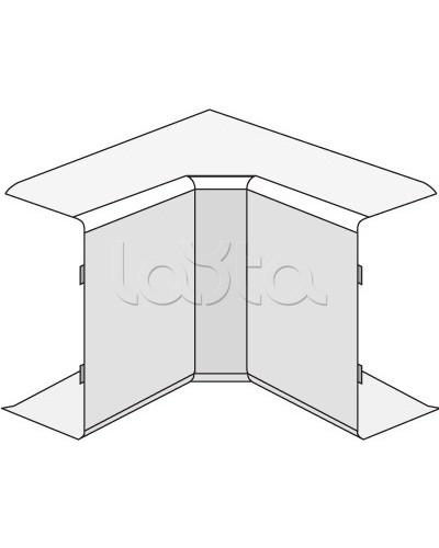 Угол внутренний AIM 50x20 DKC 00655 в Ижевске Аксессуары для кабель-канала Pintop.ru