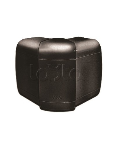 Угол внешний 110х50 мм, измен. черный DKC 01052A в Ижевске Аксессуары для лотков Pintop.ru