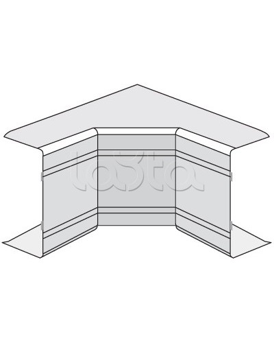 Угол внутренний неизменяемый NIA 90° DKC 01828 в Ижевске Аксессуары для кабель-канала Pintop.ru