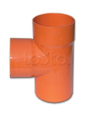 Тройник для двухстенных труб, полипропилен, д. 63 мм DKC 020063 в Ижевске Повороты, муфты, тройники Pintop.ru