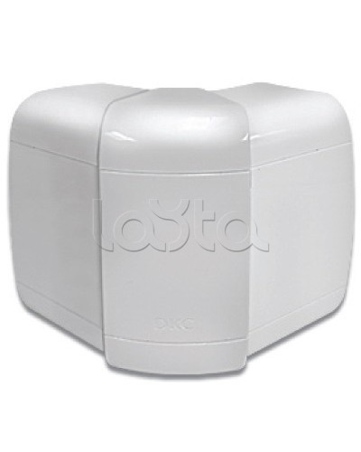 Угол внешний 90х50 мм, изменяемый 80-120°, цвет серый металлик DKC 09552G в Ижевске Аксессуары для лотков Pintop.ru