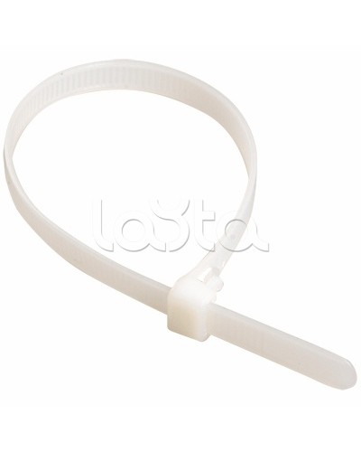 Хомут-стяжка нейлоновый, стандартный P6.6 9x780 белый DKC (25234) (100 шт/уп) в Ижевске Стяжки-хомуты Pintop.ru