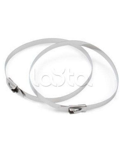 Хомут-стяжка нержавеющая сталь AISI 304 4.6x300 DKC 27406 (50 шт/уп) в Ижевске Стяжки-хомуты Pintop.ru