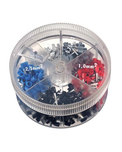 Контейнер двойных наконечников-гильз с изолир.фланцем 4,00-16,00 кв.мм 1 упаковка - 45 шт DKC 2ARTD666 в Ижевске Аксессуары для стоек и шкафов Pintop.ru