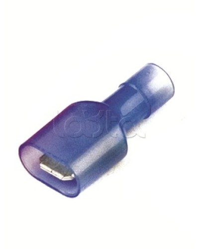 Наконечник плоский полностью изолир. (вилка) 1,5-2,5 кв.мм 6,3х0,8 мм (РППИ-П) DKC 2B22TP в Ижевске Крепежные изделия Pintop.ru