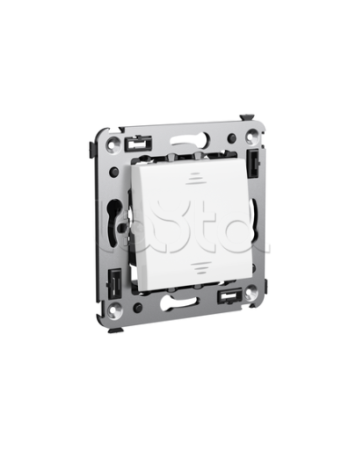 Выключатель одноклавишный в стену, Avanti, Ванильная дымка DKC 4405103 в Ижевске Аксессуары для стоек и шкафов Pintop.ru