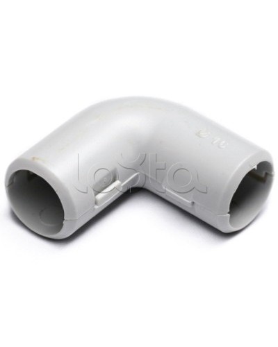 Колено открывающееся, 90 градусов 32 DKC (50532) - Колено открывающееся 90°, номинальный ф32мм, пластик, IP40, RAL 7035 в Ижевске Повороты, муфты, тройники Pintop.ru