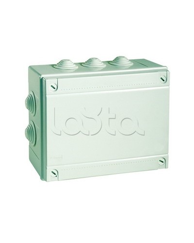 Коробка ответвит. с кабельными вводами, IP55, 100х100х50мм (розница) DKC 53800R в Ижевске Распределительные коробки Pintop.ru