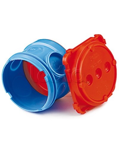 Коробка установочная для заливки в бетон, д.70х136мм DKC 59382 в Ижевске Аксессуары для кабель-канала Pintop.ru