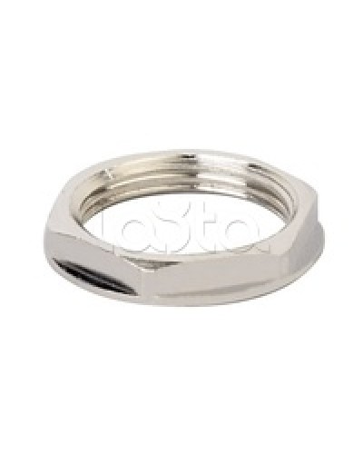 Гайка M12x1,5 никелированная латунь DKC 6006E-12 в Ижевске Крепежные изделия Pintop.ru