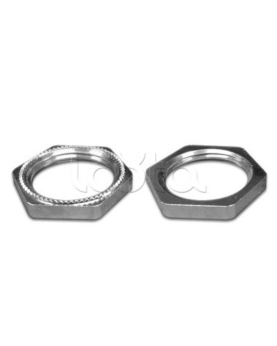 Гайка заземляющая M25x1,5 никел. латунь DKC 6006EMC-25 в Ижевске Крепеж Pintop.ru