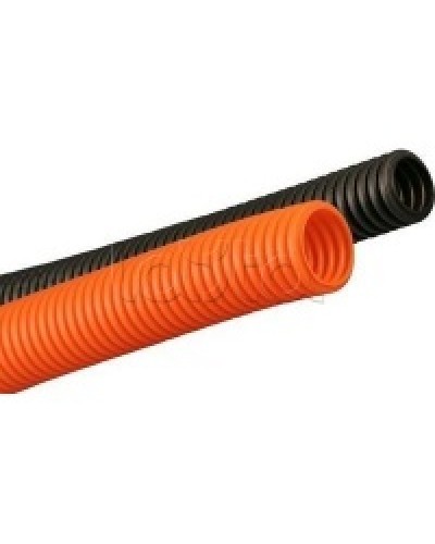 Труба гофрированная ПНД 25 мм лёгкая без протяжки цвет оранжевый DKC 70925 в Ижевске Труба гофрированная Pintop.ru