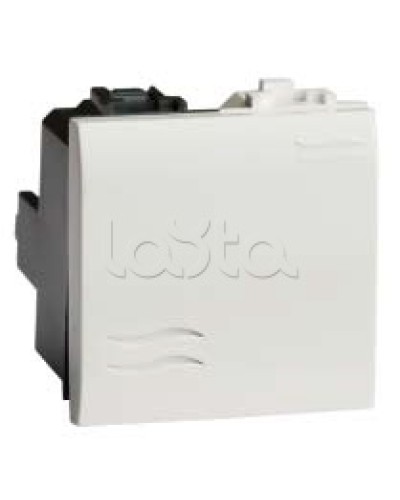 Выключатель типа кнопка, белый, 2мод. DKC 76022B в Ижевске Аксессуары для стоек и шкафов Pintop.ru