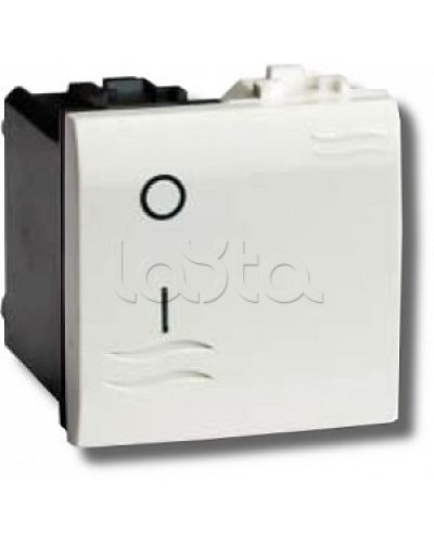 Выключатель двухполюсный белый 2 мод в Ижевске Аксессуары для стоек и шкафов Pintop.ru