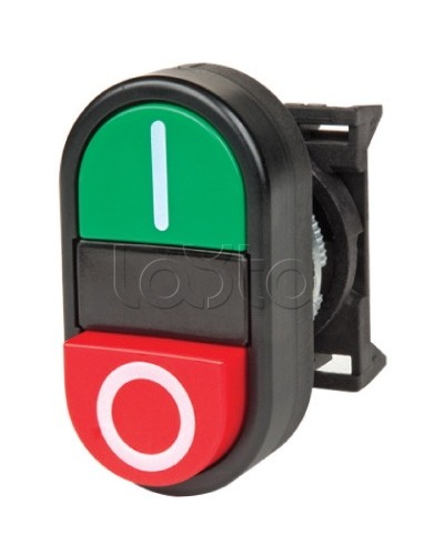 Кнопка двойная плоская с линзой для подсветки DKC ABFLM в Ижевске Кнопки выхода Pintop.ru