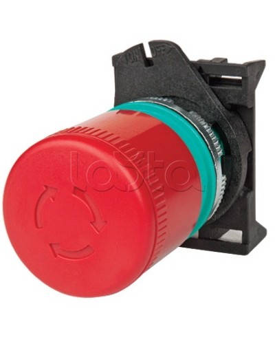 Кнопка аварийная грибовидная поворотная с индикацией д. 60 DKC ABHT1C6S в Ижевске Аксессуары для стоек и шкафов Pintop.ru