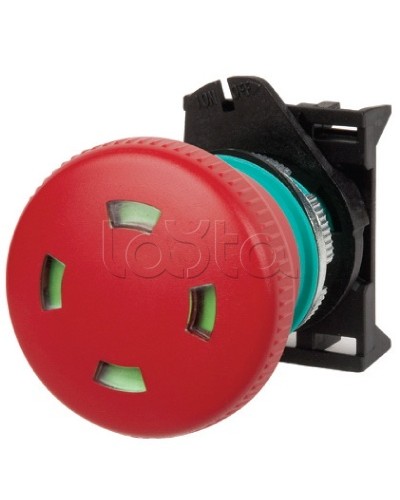 Кнопка аварийная грибовидная типа тяни-толкай с индикацией O 40 DKC ABHT1P4S в Ижевске Аксессуары для стоек и шкафов Pintop.ru