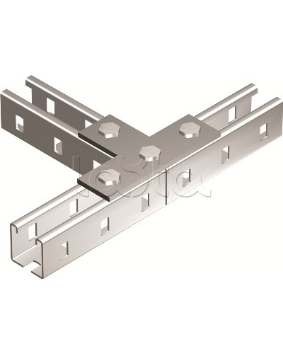 Пластина соединительная Т-обр., горячеоцинкованная DKC BMD1031HDZ в Ижевске Аксессуары для лотков Pintop.ru