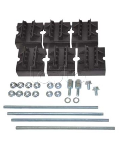 Набор держателей, для шин толщиной 5мм, 1-2 шины на полюс, 3 полюса DKC R5BSEV2/5T в Ижевске Повороты, муфты, тройники Pintop.ru