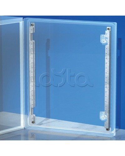 Рейки дверные, вертикальные, для шкафов CE В=600мм, 1 упаковка - 2шт. DKC R5S60 в Ижевске Аксессуары для лотков Pintop.ru