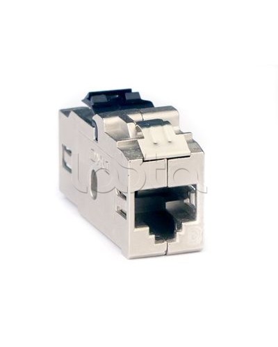 Модуль Keystone RJ45 CAT6 проходной экранированный, серебристый DKC RNK6FESL в Ижевске Модули Keystone Pintop.ru