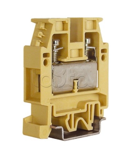 зажим бежевый 16 кв.мм DKC ZCB510 в Ижевске Аксессуары для стоек и шкафов Pintop.ru