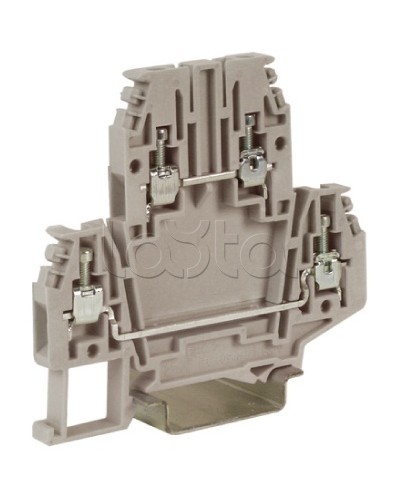 Зажим клеммный проходной 2.5 кв.мм DKC ZDB100GR в Ижевске Клеммные колодки Pintop.ru