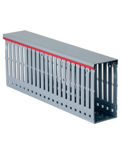 Короб перфорированный, серый RL12 100x60 мм DKC 00140RL в Ижевске Кабельные лотки Pintop.ru