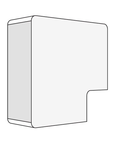 Угол плоский APM 25x17 ДКС (1уп./40шт.) DKC 00415 в Ижевске Аксессуары для кабель-канала Pintop.ru