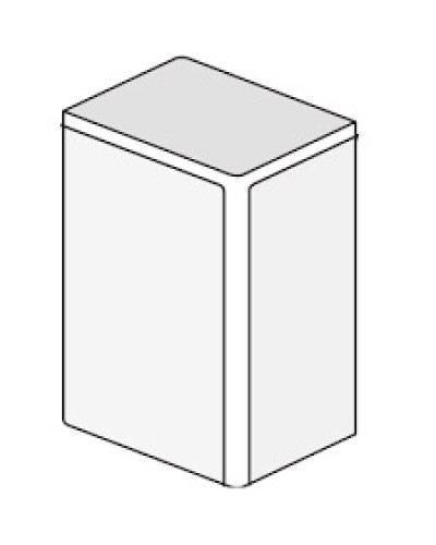 Заглушка коричневая DKC 00580B в Ижевске Аксессуары для кабель-канала Pintop.ru