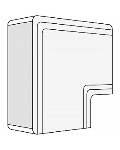 Угол плоский 100x80 NPAN DKC 01749 в Ижевске Аксессуары для кабель-канала Pintop.ru