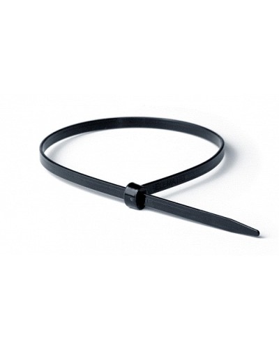 Хомут P6.6 с двойным замком, черный, 100x2,5 DKC 21303 в Ижевске Стяжки-хомуты Pintop.ru