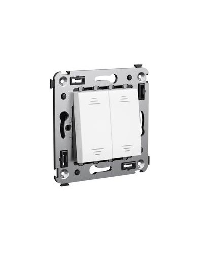 Диммер кнопочный в стену, Avanti, Белое облако DKC 4400343 в Ижевске Аксессуары для стоек и шкафов Pintop.ru