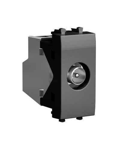 ТВ роз проходная Черный квадрат 1 м DKC 4402511 в Ижевске Блоки розеток Pintop.ru