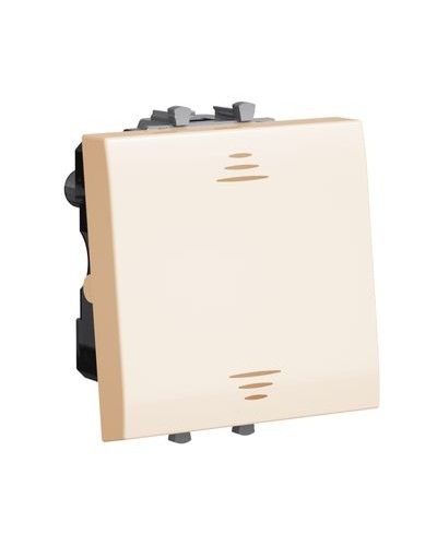 Выключатель Ванильная дымка, Avanti, 16A, 2 мод. DKC 4405102 в Ижевске Аксессуары для стоек и шкафов Pintop.ru