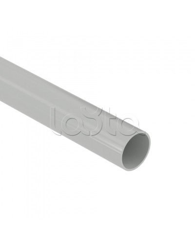 Труба глад. ПВХ 40 мм 3 м жесткая атмосферостойкая серый (30 м) DKC (63940UF) в Ижевске Гладкая труба Pintop.ru