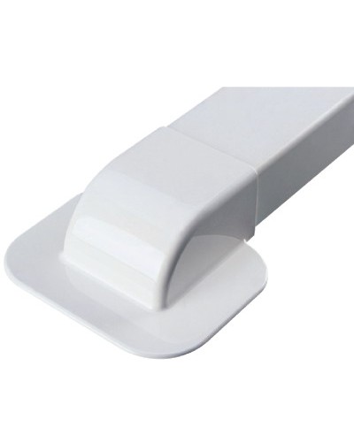 Ввод в стену под углом 90 град. для короба 90х40 мм DKC AIR90408 в Ижевске Аксессуары для стоек и шкафов Pintop.ru