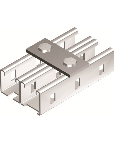 Пластина соединительная, длина 90 мм, 2отв., горячеоцинкованная DKC BMD1011HDZ в Ижевске Аксессуары для лотков Pintop.ru