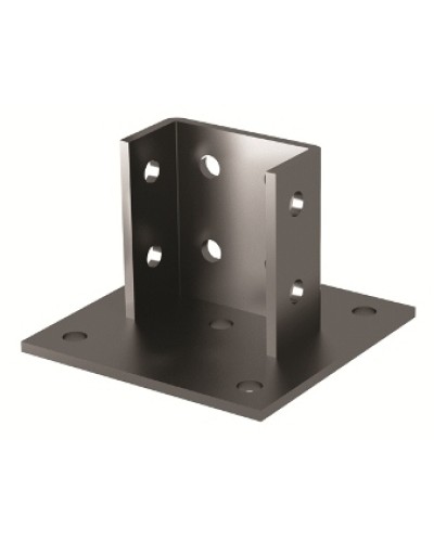 Усиленное крепление к потолку для профиля 82х41, горячеоцинкованное DKC BSF8201HDZ в Ижевске Аксессуары для лотков Pintop.ru