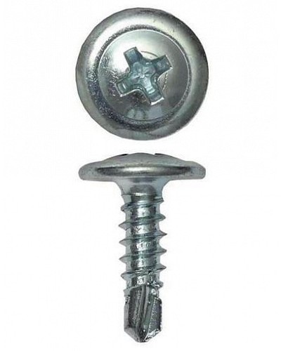 Саморез с пресс-шайбой 4.2x51 острый DKC CM275051 в Ижевске Крепеж Pintop.ru