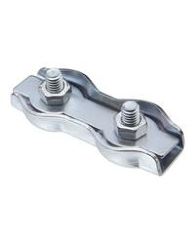 Соединитель (зажим) для троса двойной (Duplex) 3 мм DKC CM623003 в Ижевске Трос и аксессуары Pintop.ru