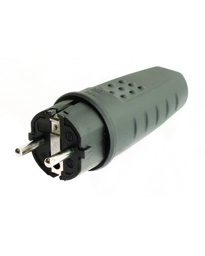 Вилка Schuko. Каучук. DKC DIS1103100 в Ижевске Аксессуары для стоек и шкафов Pintop.ru