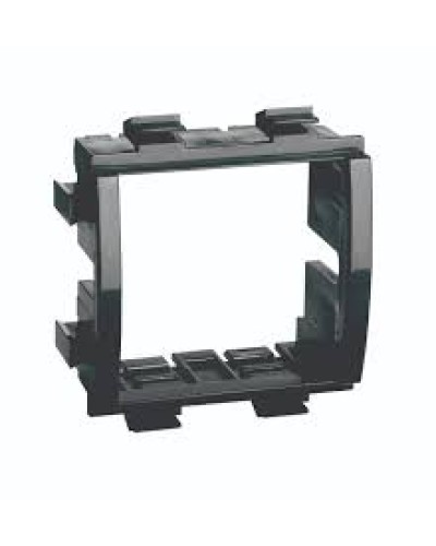 Каркас под 2 модуля Brava, чёрный DKC (F0000MB) в Ижевске Блоки розеток Pintop.ru