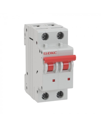 Выключатель автоматический модульный YON MD63 2P 6А C 6kA DKC (MD63-2C6-6) в Ижевске Электротехническое оборудование Pintop.ru