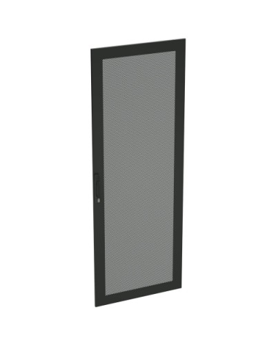Дверь перфорированная одностворчатая для IT-CQE 2000 x 800 RAL9005 DKC R5ITCPRMM2080B в Ижевске Аксессуары для стоек и шкафов Pintop.ru