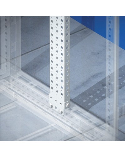 Рейки вертикальные для шкафов CQE высотой 2000 мм (2 шт/уп) DKC R5PDV20 в Ижевске Аксессуары для стоек и шкафов Pintop.ru